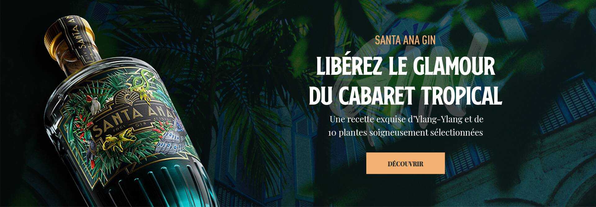 Santa Ana Gin - Libérez le glamour du cabaret tropical
